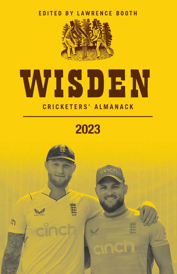 Ben Stokes and Brendon McCullum grace the cover of the 2023 Wisden Cricketers' Almanack
